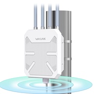 Outdoor WiFi 6 Extender AX1800 High Power Outdoor Weatherproof WiFi Range Extender Access Point with