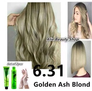 Bremod Hair Color - 6.31 Golden Ash Blond with Oxidant