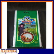 Karung Beras Laminasi Pak Tani 10 kg – Ukuran 35x55 cm  isi 25 pcs