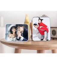 Photo frame 20x30cm meka wood with mirror finish and border printed on request 20x30cm