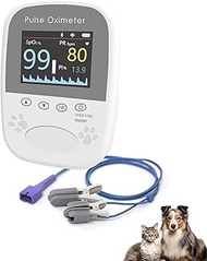 Veterinary Pulse Oximeter for Dogs,Handheld Animal Oxygen Monitor,Bluetooth Veterinarian Spo2 Monito