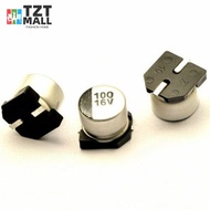 10PCS  20PCS 50PCS 100PCS  6mm×5mm  16V  100uF 100MFD 16Volt SMD Aluminum Electrolytic Capacitor