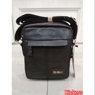 Kickers Leather Sling Bag