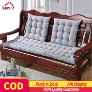 2pcs/set Cotton Chair Cushion Sofa Cushion Soft Foldable Comfortable Seat Mat Breathable Bed Mattres