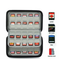 80 Game Case Memory Card Holder Storage Bag Carrying Pouch Organizer for Nintendo Switch/Vita /SD Card Cartridge