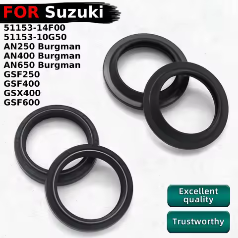 Motorcycle Damper Oil Seal Dust Seals For Suzuki 51153-14F00 51153-10G50 AN250 Burgman AN400 AN650GS
