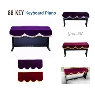 Piano keyboard protective Cover 88 keys anti-dust key