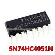 10PCS 74HC4051N DIP16 SN74HC4051N 74HC4051 DIP 16 DIP IC chips Chipset