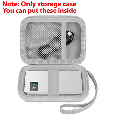 MagSafe Mobile Battery Dedicated Storage Case, Hard Bag for MATECH, for Anker Nano Power Bank (5,000