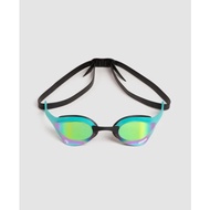 Genuine ARENA COBRA ULTRA MIRROR SWIPE ANTI-FOG Emerald Peacock swimming goggles.