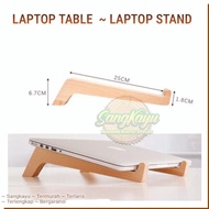 KAYU Ena449 laptop stand laptop stand laptop Desk macbook stand Notebook stand 002 - Mahogany *