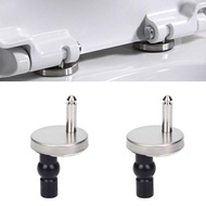 [ROYALLADY322 USEFUL] 2x Toilet Hinges Top Close Soft Release Quick Fitting Heavy Duty Hinge Pair