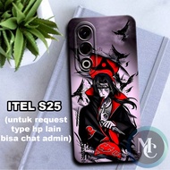 CC10 Flexible rubber softcase for ITEL S25/ naruto anime character Motif/case ITEL S25 ITEL S25 casi