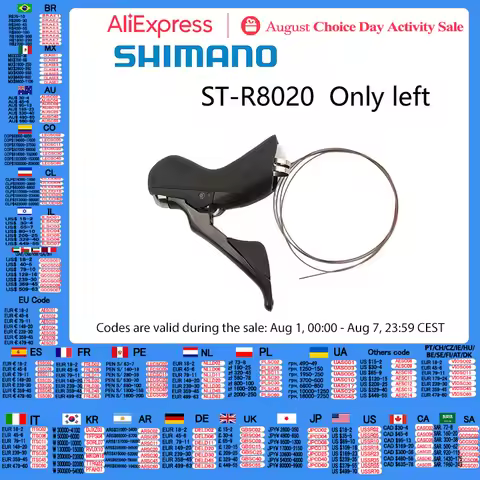 Shimano Ultegra ST- R8020 Shifter 2x11s Only Left Or Only Right Shifter For Hydraulic Disc Brake Roa