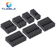 20PCS Dupont Shell 2.54MM Double Row Dupont Cable Case Dupont Plug Dupont Connector Plastik Shell Ju