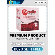 Ferrolip FORTE Iron Supplement Lemon Flavor, 1 Box