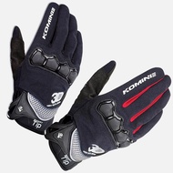 Original Komine GK162 Motor Motorcycle Cycling Touch Screen Riding 3D Protect Mesh glove