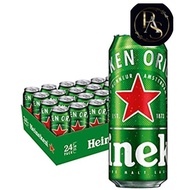 Heineken Lager Beer Can 24 x 490ml