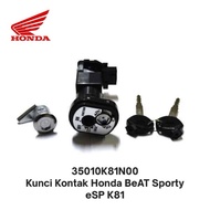 35010K81N00 Honda BeAT Sporty eSP K81 Ignition Key