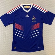 ADIDAS France 法國 2010 巴西世界盃 主場球衣 S號