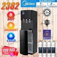 MIDEA NEW DESIGN Hot / Ambient / Cold Floorstanding Water Dispenser 1662-X11S / 2382S - 4 Halal Wate