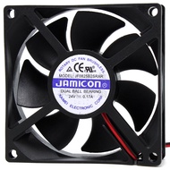 JAMICON Camera 8025 JF0825B2SRAR DC24V 0.17A 8CM Frequency Converter Cooling Fan Parts