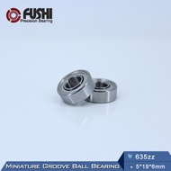 635ZZ Bearing ABEC-5 ( 10 PCS ) 5*19*6 mm Miniature Sealed 635Z Ball Bearings 635 ZZ