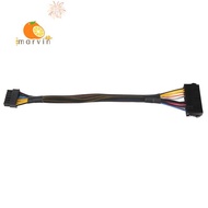 24 Pin to 14 Pin ATX PSU Main Power Adapter Braided Sleeved Cable for  for  PC and Servers 12-Inch(3