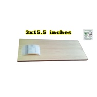 3x15.5 INCHES ordinary / marine plywood / plyboard replacement board for shelving storage rack