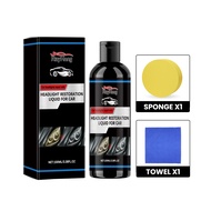 ~Rayhong car headlight repair fluid cleaner scratch and yellow crystal coating polishing repair and