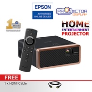 Epson EF-100B WXGA 2000 Lumens 3LCD Portable Laser Projector With Google Chrome cast