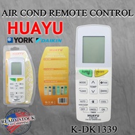 DAIKIN / YORK AIR COND REMOTE CONTROL MULTI REPLACEMENT HUAYU ( K-DK1339 ) AIRCOND
