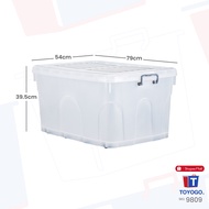 TOYOGO 124-144L Stackable Storage Box with Wheels – Home & Office Use (9809/9810)