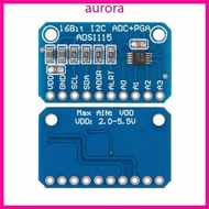 Auro Programmable Amplifier ADC Module ADS1115 16 Bit 4 Channel I2C Development