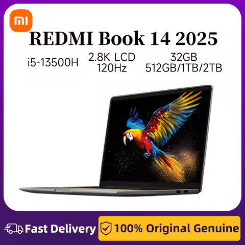 Xiaomi Laptop Redmi Book 14 2025 14-inch 13-generation i5 13500H 32GB 512GB/1TB/2TB DDR5 4.7GHz RWD 