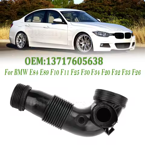 1PC For BMW E84 E89 F10 F11 F25 F30 F34 F20 F32 F33 F26 Air Filter Intake Pipe Hose Turbo Charger Pi