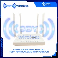 C-DATA FD614GD-R460 XPON ONU 4GE+1 PORT DUAL BAND WIFI CDATA GPON/EPON ONT