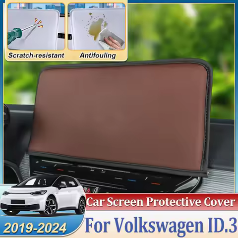 Accessories For Volkswagen ID.3 E11 E12 2019~2024 VW ID3 ID 3 2023 Navigation Screen Protective Cove