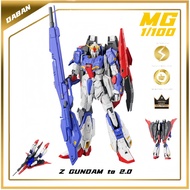 DABAN 8801 MG 1/100 Mobile Suit Z Up to 2.0 Assembled Model