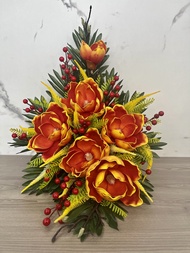 Bình hoa Mộc Lan cao cấp - mẫu hoa trang trí bàn thờ Chúa HML400