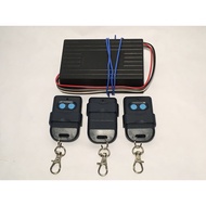 Power Auto Gate 2-Channel Remote Control AutoGate Door Remote control Set With 3 Transmitters &amp; 1 Receiver