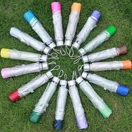 Umbrella 3Folds UV Protection 7Ribs Silver Backing Windbreaker Folding