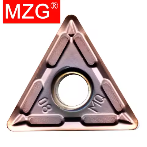 MZG 10pcs TNMG TNMG160404 08 MF ZK MQ GM Carbide Insert MTJN Boring Bar External Turning Tool Blade 