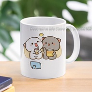 Panda Bear Bubu Dudu Coffee Milk Cup Mocha Cat Panda Bear Couple Creative Present Cute Gift Drinking