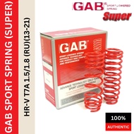 GM-H426 GAB SPRING SPORT LOWERED HONDA HR-V T7A 1.5/1.8 (RU)(13-21) 1SET=4PCS