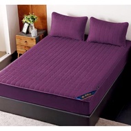 Cadar Set Hilton Queen Soft Bedsheet Hotel Cadar Patchwork Bedsheet Qeen/King/Single Set Bedsheet