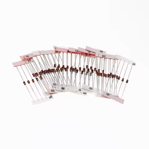 70pcs/lot 1w Zener Diode Assorted Kit 14value x 5pcs 1N4728A-1N4751A Electronic Set