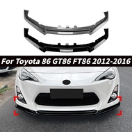 In Stock/For Toyota 86 GT86 FT86 2012-2016 Front Bumper Front Lip Front Spoiler Exterior Modificatio