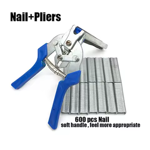 600 pcs M nail Nail cages Animal cages installed nail Rabbit Chicken Birds Cage Animal feeder Quail