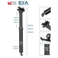 Taiwan KS EXA 900i Mountain Bike Wire Control Lift Seatpost Inner Route 30.9 31.6mm Seatpost G